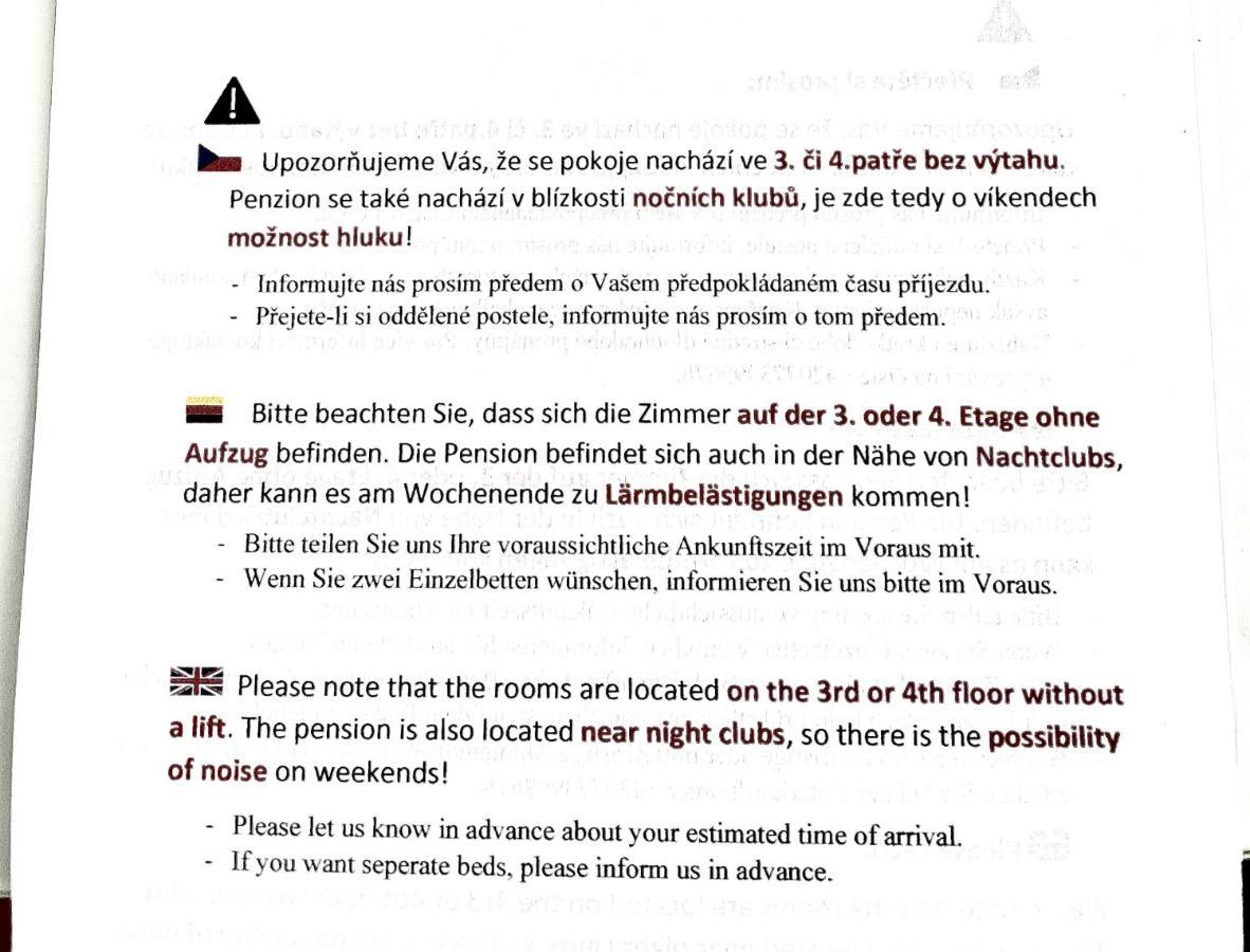 Pension Majovka Cheb Szoba fotó